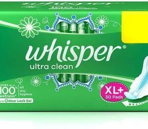 WHISPER ULTA CLEAN XL 30 PADS