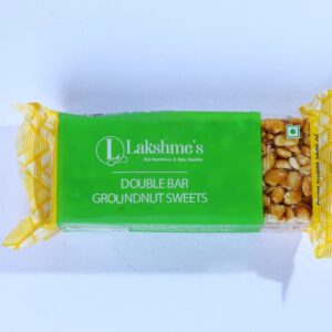 Lakshmes Doublebar Grounut Sweets 125 Grams