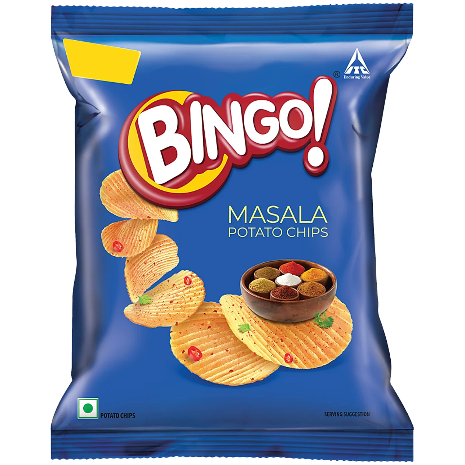 Bingo Masala Potato Chips 50 Grams