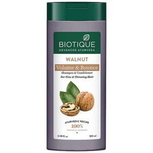 Biotique Walnut Volume&Bounce Shampoo & Conditioner 120 Ml