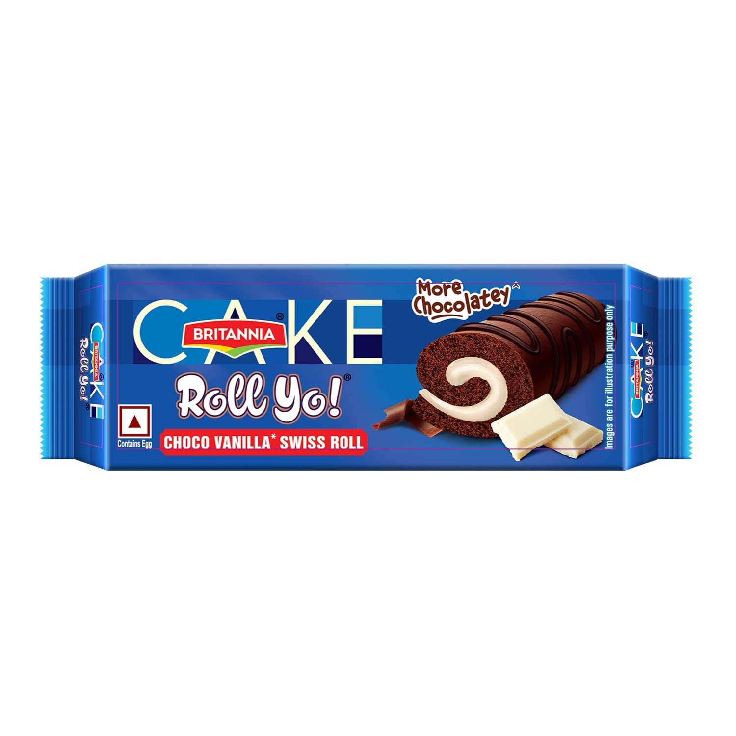 Britannia Cake Roll Choco Vanilla 27 Grams