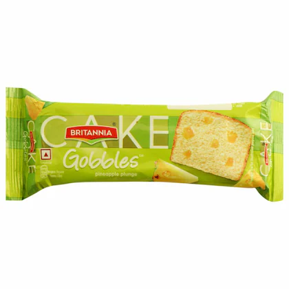 Britannia Gobbless Cake Pineapple Plunge 50 Grams