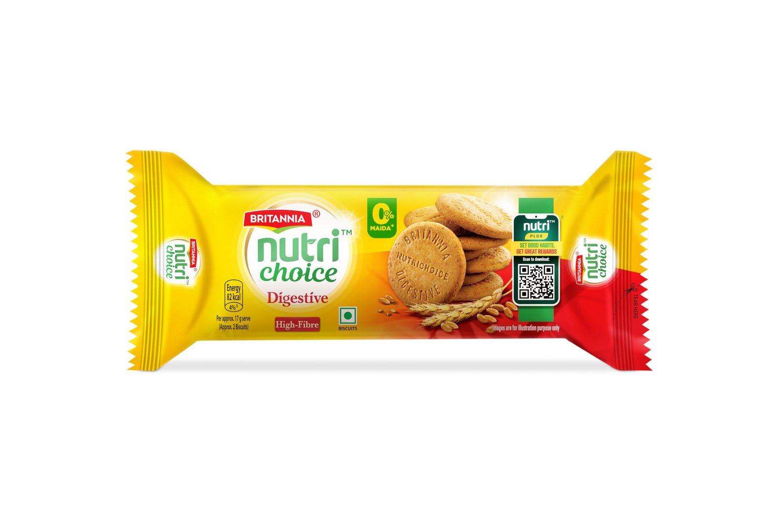Britannia Nutri Choice Digestive 200 Grams