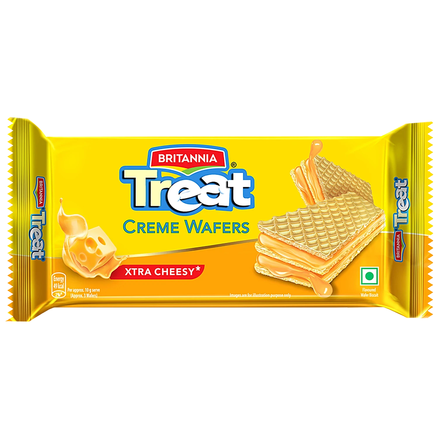 Britannia Treat Cheesy Creme Wafers