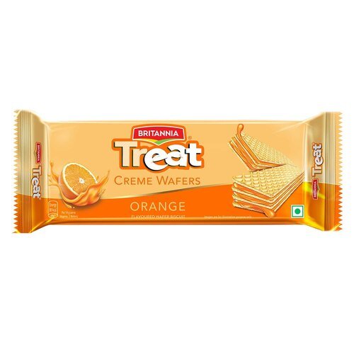Britannia Treat Wafer Orange 55 Grams