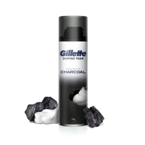 Gillette Charcoal Shaving Foam 196 Grams