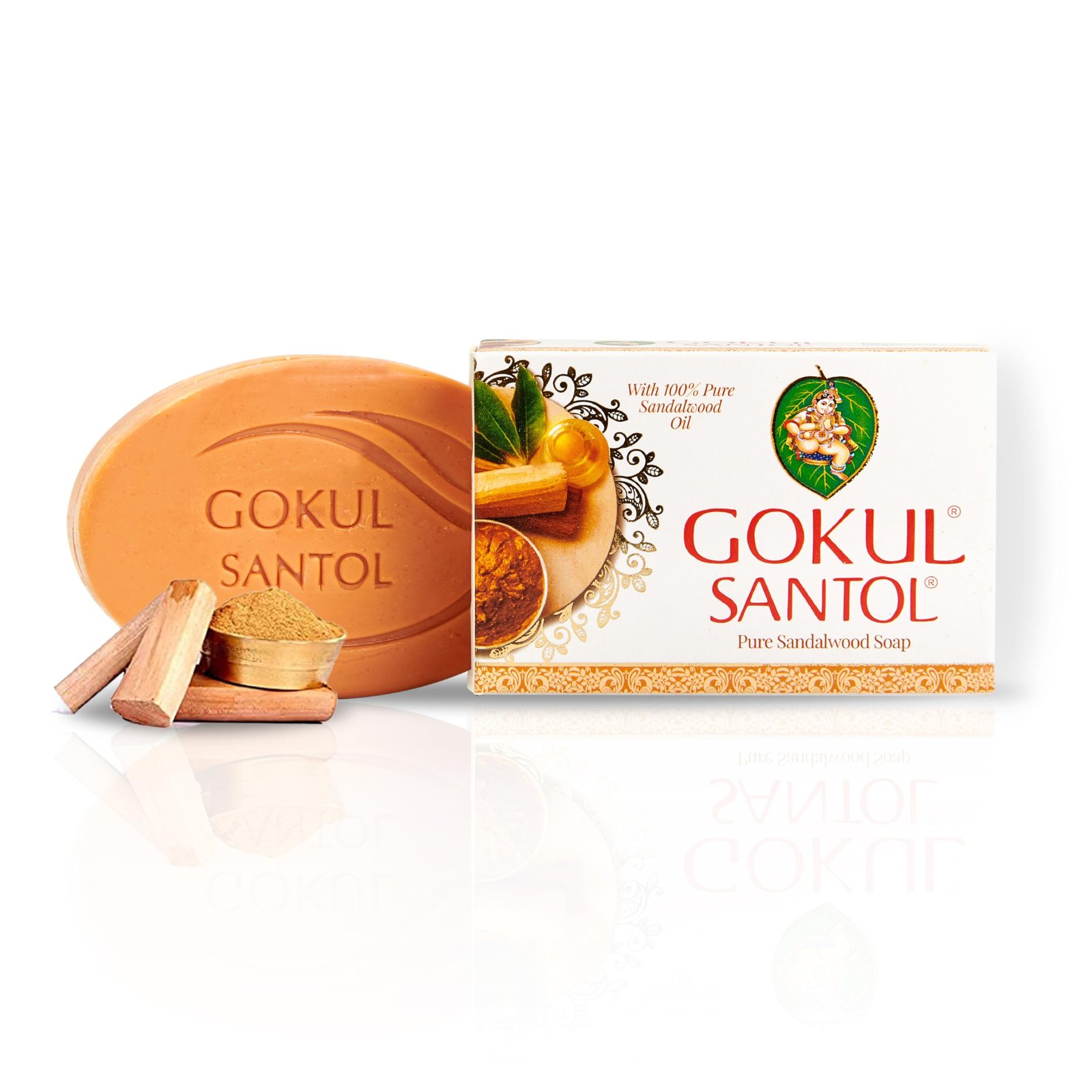 Gokulsantol Pure Sandalwood Soap 75 Grams