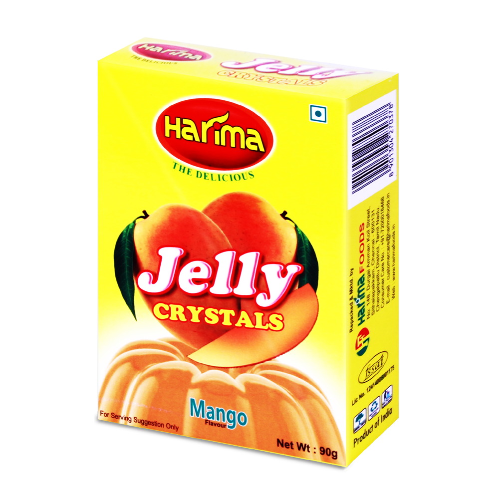 Harima Jelly Crystals Mango 90 Grams