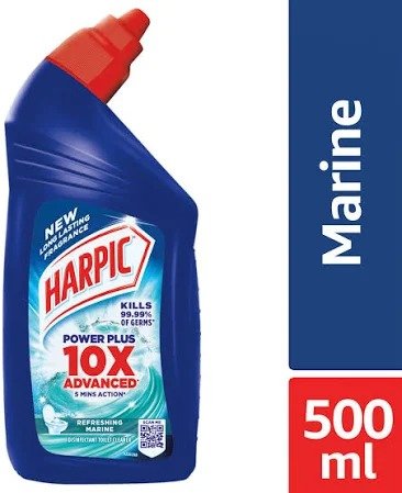 Harpic Toilet Cleaner Marine 500 Ml