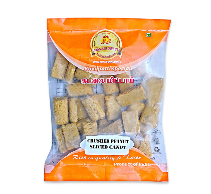 Jayamani Peanut Nice Sliced Candy 200 Grams
