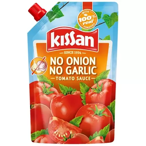 Kissan Tomato Sauce No Onion Garlic 425 Grams