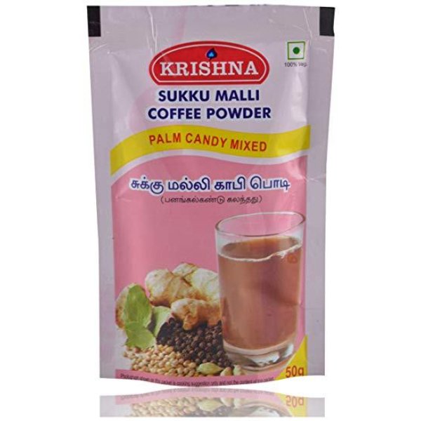 Krishna Sukku Malli Palm Candy Coffee Powder 100 Grams