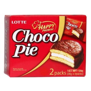 Lotte Choco Pie 2 Packs 56 Grams