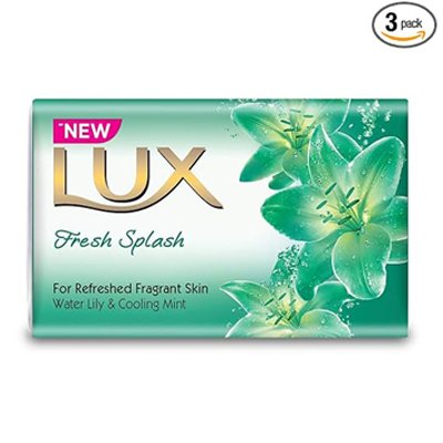LUX FRESH SPLASH SOAP 3*150 Grams