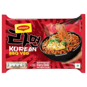 Maggi Kurean Bbq Veg Noodles 90 Grams