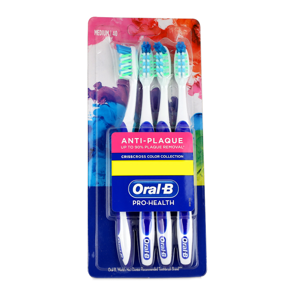 Oral B Anti Plaque 2+2 Medium