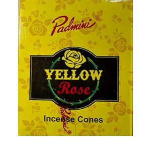 Padmini Yellow Rose Incense Cone
