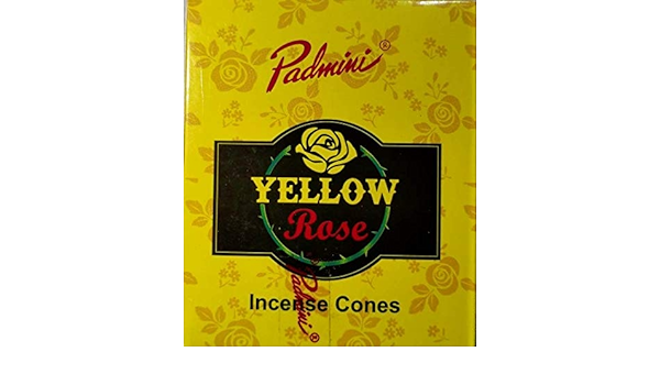 Padmini Yellow Rose Incense Cone