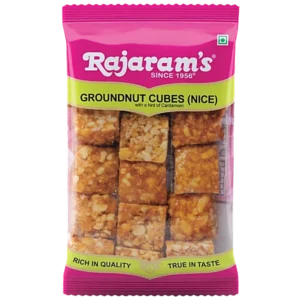 Rajarams Nice Groundnut Cubes 15S 100 Grams