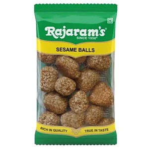 Rajarams Seseme Balls White 15S 100 Grams