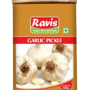 Ravis Garlic Pickle 300 Grams