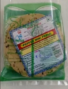 Shahi Pepper Mini Papad