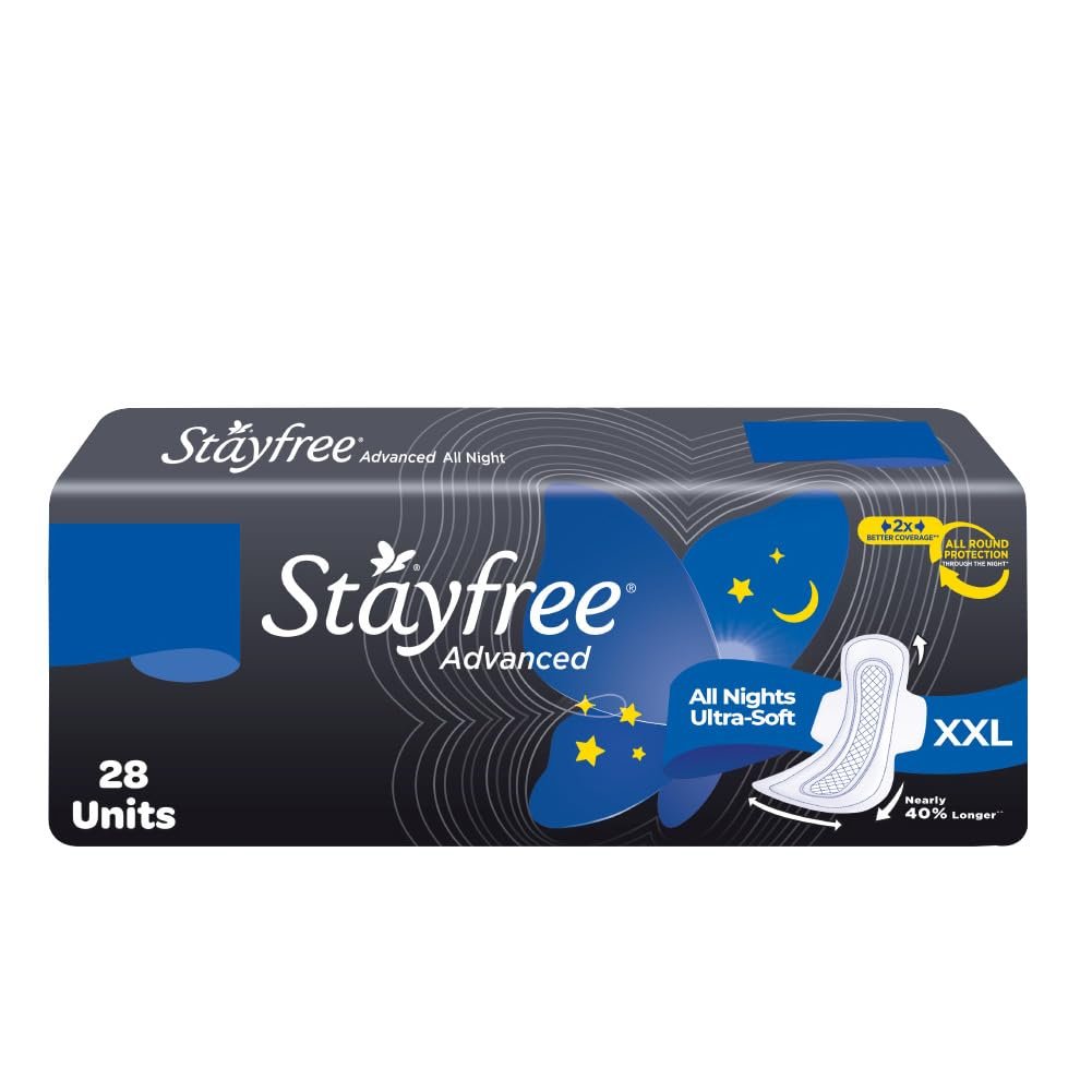 STAYFREE ADVANCED ALL NIGHT XL 28 PADS