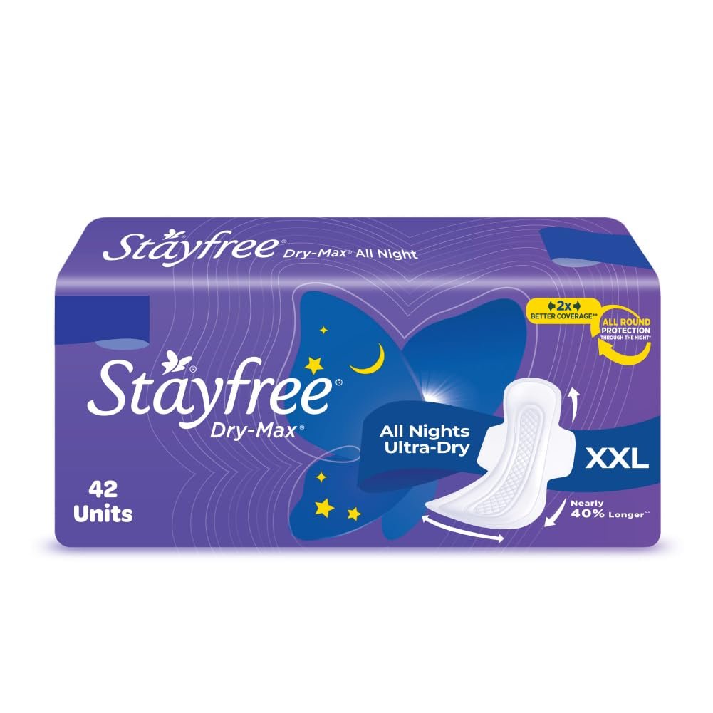 STAYFREE DRY MAX 42 PADS