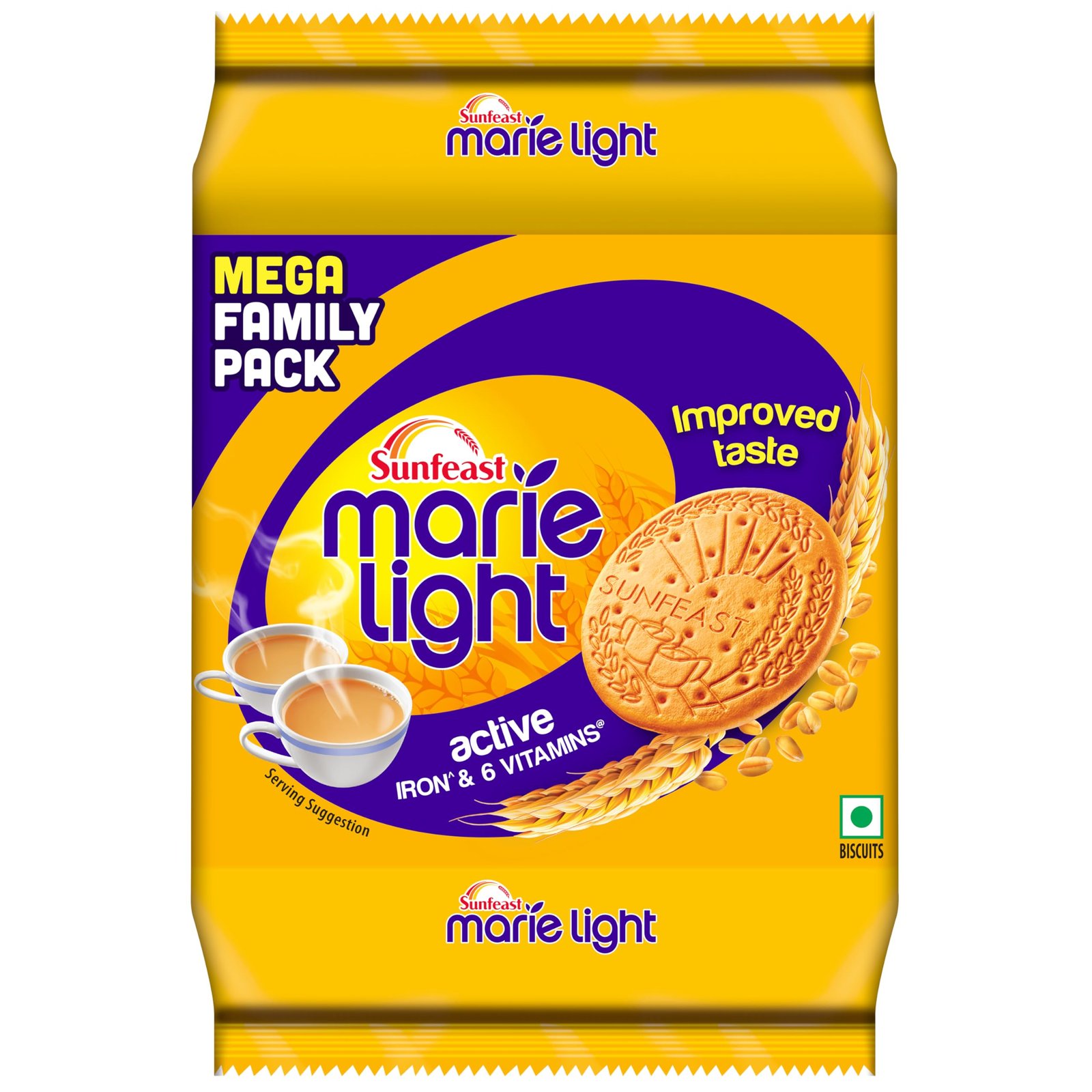Sunfeast Marie Light Active 600 Grams
