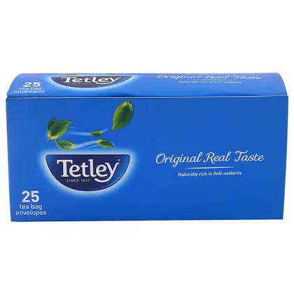 Tetley Original Tea 25 BAGS Blue