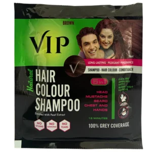Vip Hair Colour Shampoo Brown 20 Ml