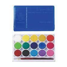 CAMLIN WATER COLOUR CAKE 15 SHADES