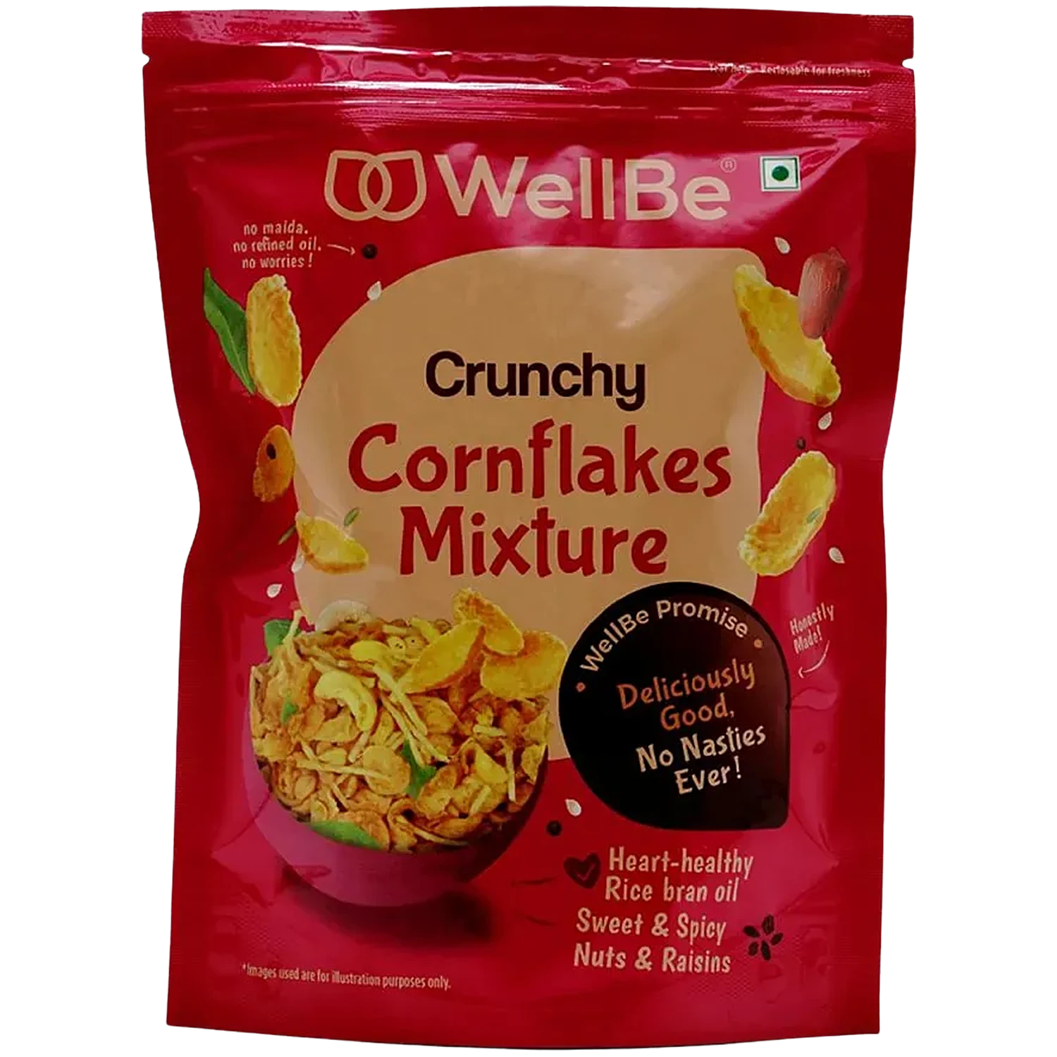 Wellbe Crunchy Cornflakes Mixture 150 Grams