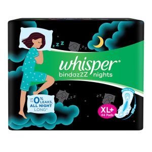 WHISPER BINDAZZZ NIGHTS XL +44 PADS