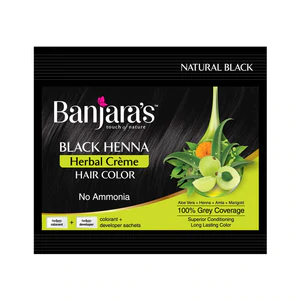 BANJARAS BLACK HENNA HAIR COLOUR