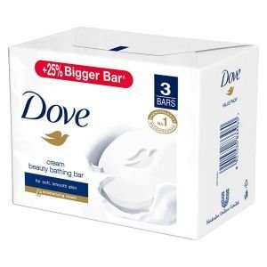 DOVE CREAM BEAUTY BAR 3*125 Grams