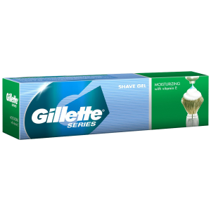 GILLETTE MOISTURIZING SHAVE GEL 60 Grams