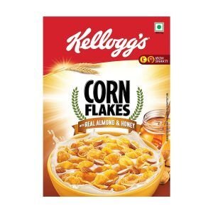 KELLOGGS CORN FLAKES REAL ALMOND &HONEY 650 Grams