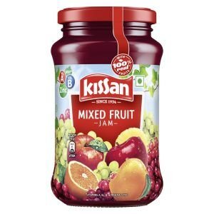 KISSAN-MIXED-FRUIT-JAM-500G-e1646813683269.jpg - Daily Needs Handmade Crochet Rose Online Shopping Website India