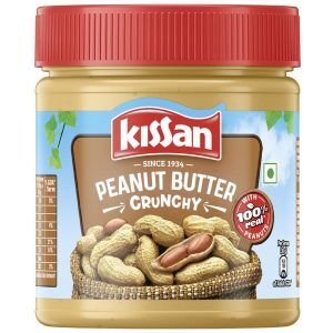KISSAN-PEANUT-BUTTER-CRUNCHY-350-G-e1646813630759.jpg - Daily Needs Handmade Crochet Rose Online Shopping Website India
