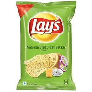 LAYS AMERICAN STYLE CREAM ONION 130 Grams