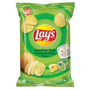 LAYS AMERICAN STYLE CREAM ONION 78 Grams