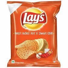 LAYS HOT N SWEET CHILLY 78 Grams