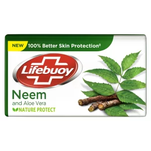 LIFEBUOY NEEM AND ALOVE VERA 125 Grams SOAP