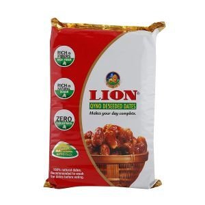 LION DESEED DATES 500 Grams