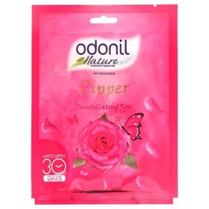 ODONIL ZIPPER ROSE AIR FRESHNER 10 Grams