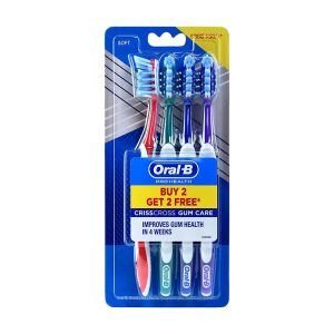 ORAL B CRISSCROSS GUM CARE SOFT BUY 2 GET 2