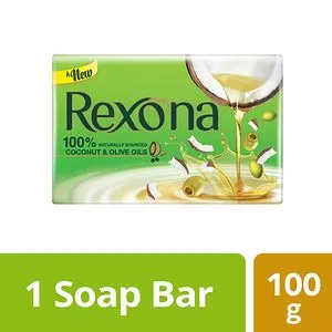 REXONA COCONUT OLIVE SOAP 100 Grams