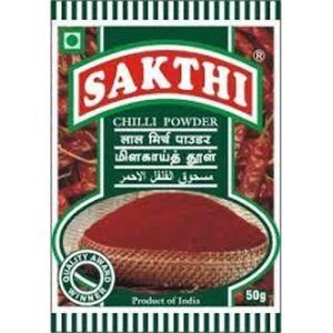 SAKTHI CHILLI POWDER 50 Grams