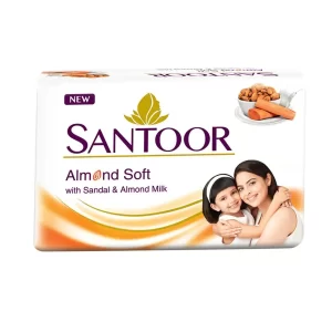 SANTOOR SANDAL&ALMOND MILK SOAP 100 Grams